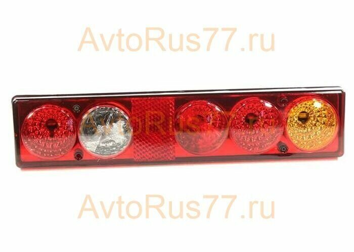 фото Задний фонарь ТехАвтоСвет для Газель 3302 тюнинг "Universal" без ламп, круглые