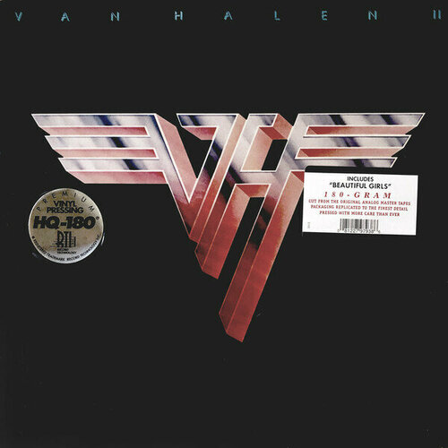 Виниловая пластинка Van Halen - Van Halen II - Vinyl 180 gram. 1 LP van halen van halen lp виниловая пластинка