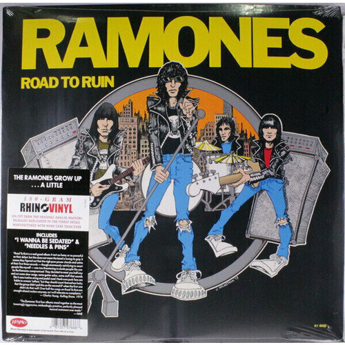 Виниловая пластинка Ramones: Road To Ruin (180g). 1 LP виниловые пластинки warner music ramones road to ruin lp