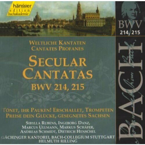 BACH, J.S: Secular Cantatas, BWV 214-215 bach w f cantatas 300th anniversary of wilhelm friedemann bach first recording of rediscovered cantatas
