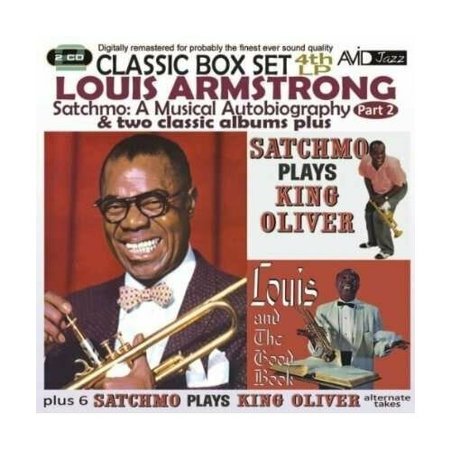 Audio CD Louis Armstrong (1901-1971) - Satchmo: A Musical Autobiography Part 2 (2 CD) louis armstrong portrait collection dvd 1 dvd