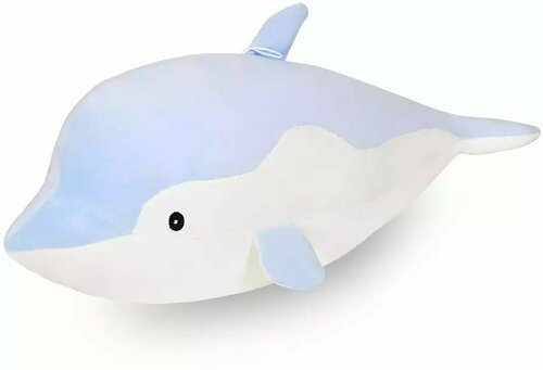 Мягкая игрушка Дельфин Триша бело-голубой 70 см 0722-8-2 ТМ Коробейники