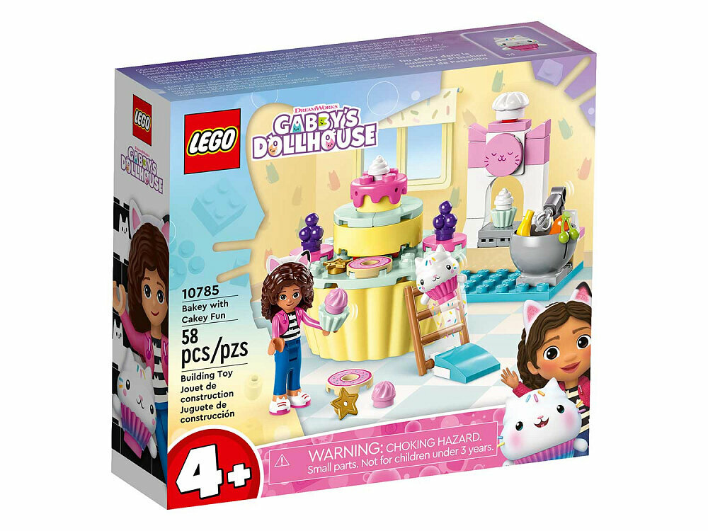 Конструктор LEGO Gabby's Dollhouse 10785 Веселье Бейки с Кейки, 58 дет.