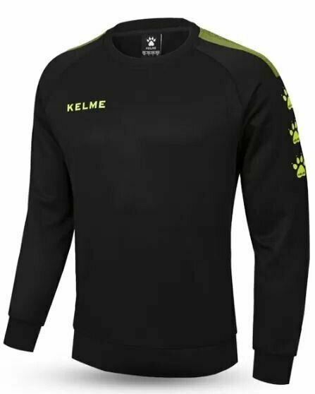 Толстовка Kelme, размер 04-M, черный, желтый