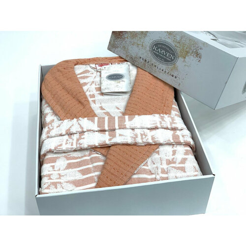 фото Халат karven, размер s, розовый