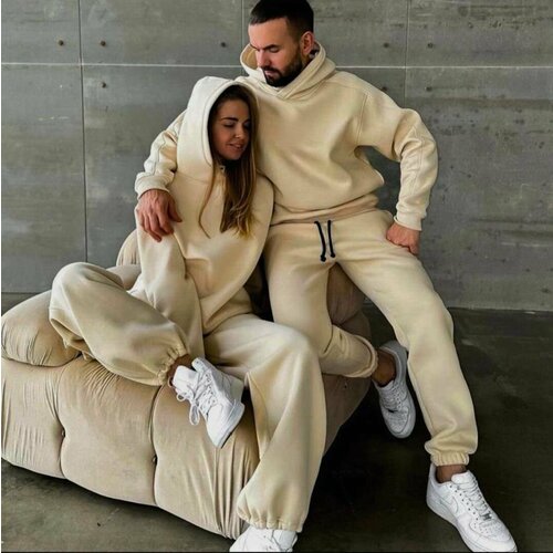 фото Костюм , размер 42, коричневый нет бренда