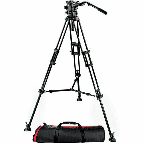 Видеоштатив Manfrotto 526,545BK-1 штатив 545B, голова 526, сумка MBAG100P