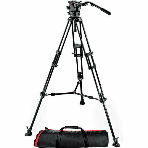 Видеоштатив Manfrotto 526,545BK-1 штатив 545B, голова 526, чехол MBAG100PN