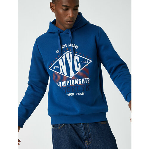 фото Худи koton, размер m, синий