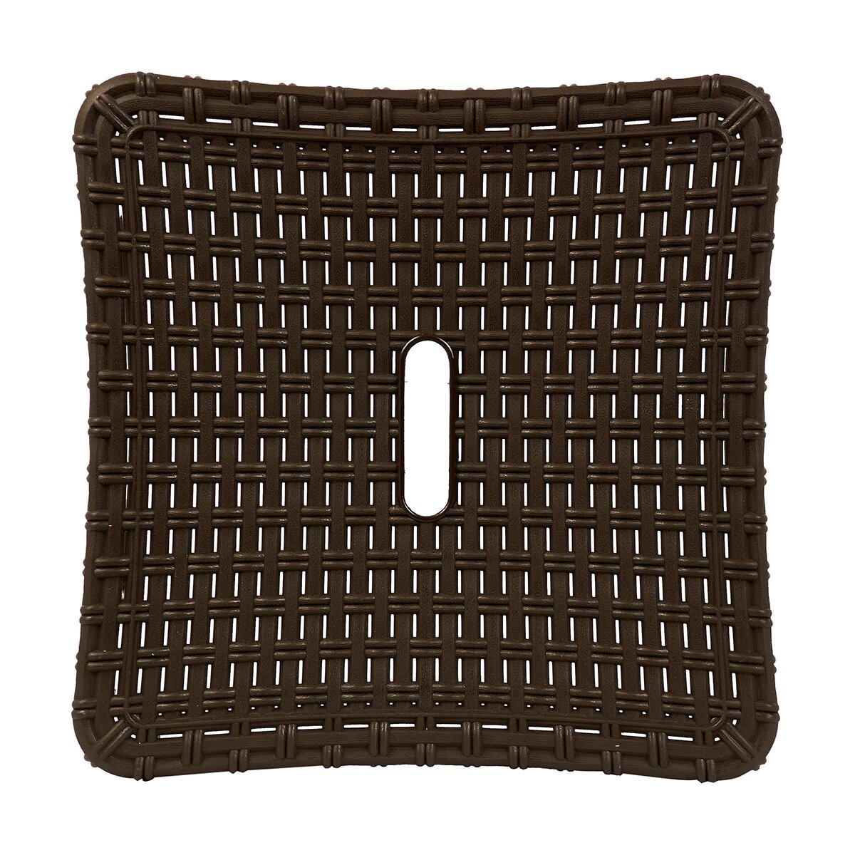 Табурет InGreen Rattan сливочный 36.3*36.3*44.8см - фото №7