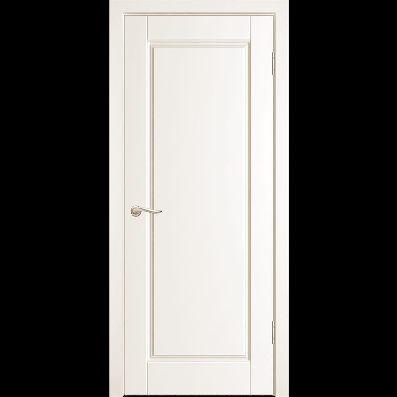 Межкомнатная дверь (дверное полотно) WanMark Скай-1 / ПГ ваниль эмаль 70х200