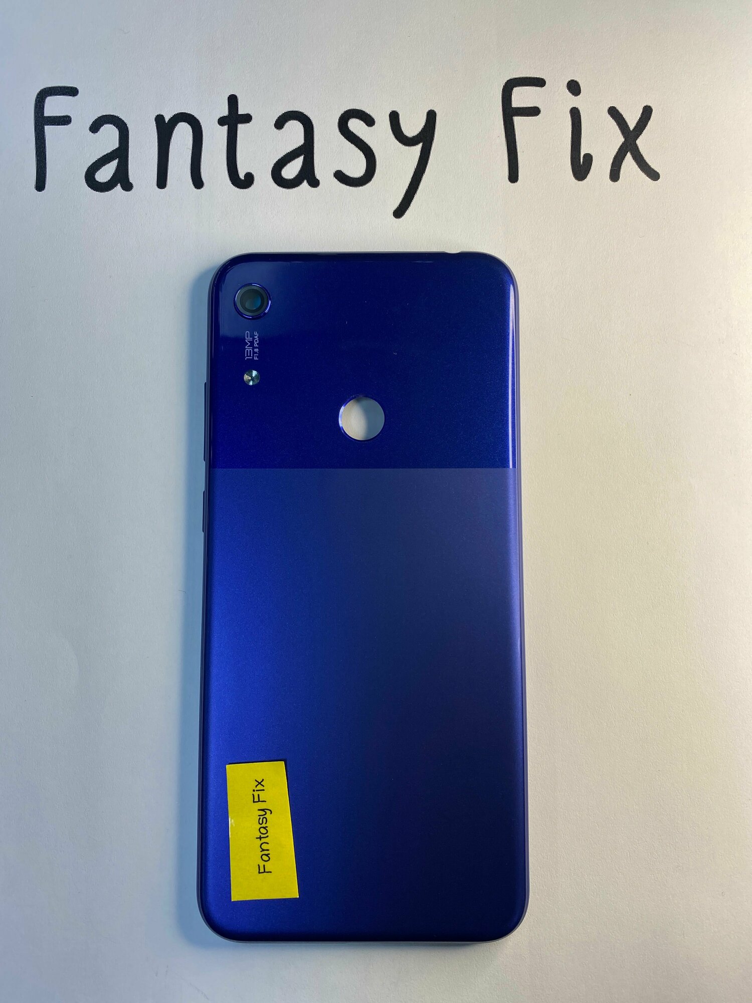 Задняя крышка для Huawei Y6s 2019 (MRD-LX1F) голубая