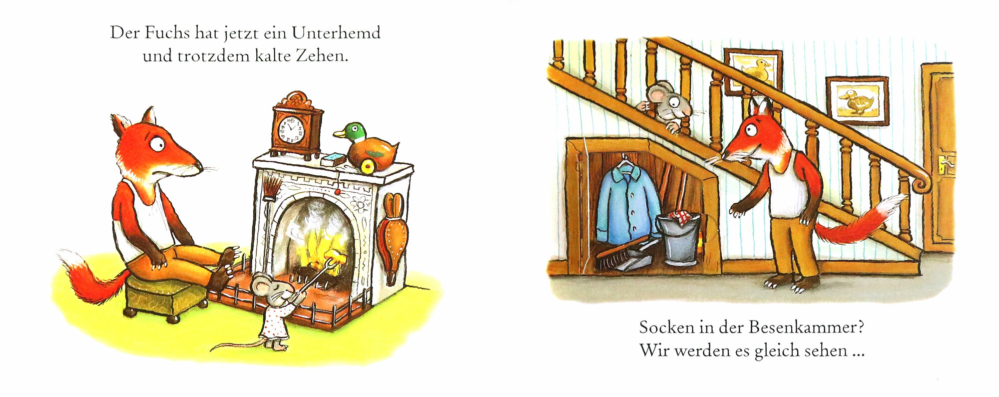 Der Fuchs sucht seine Socken / Donaldson Julia / Книга на Немецком / Fox`s Socks / Дональдсон Джулия - фото №2
