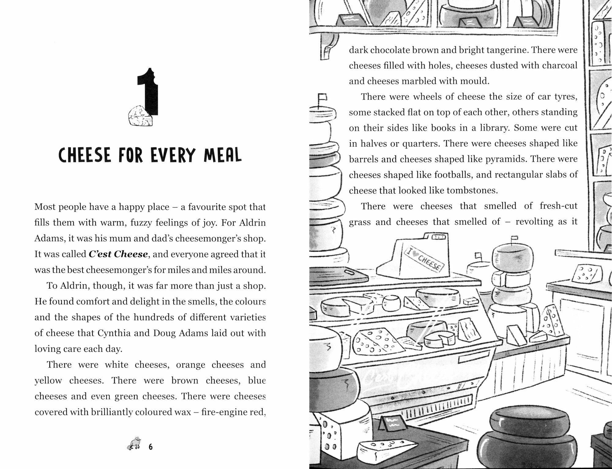 Aldrin Adams and the Cheese Nightmares / Книга на Английском - фото №2