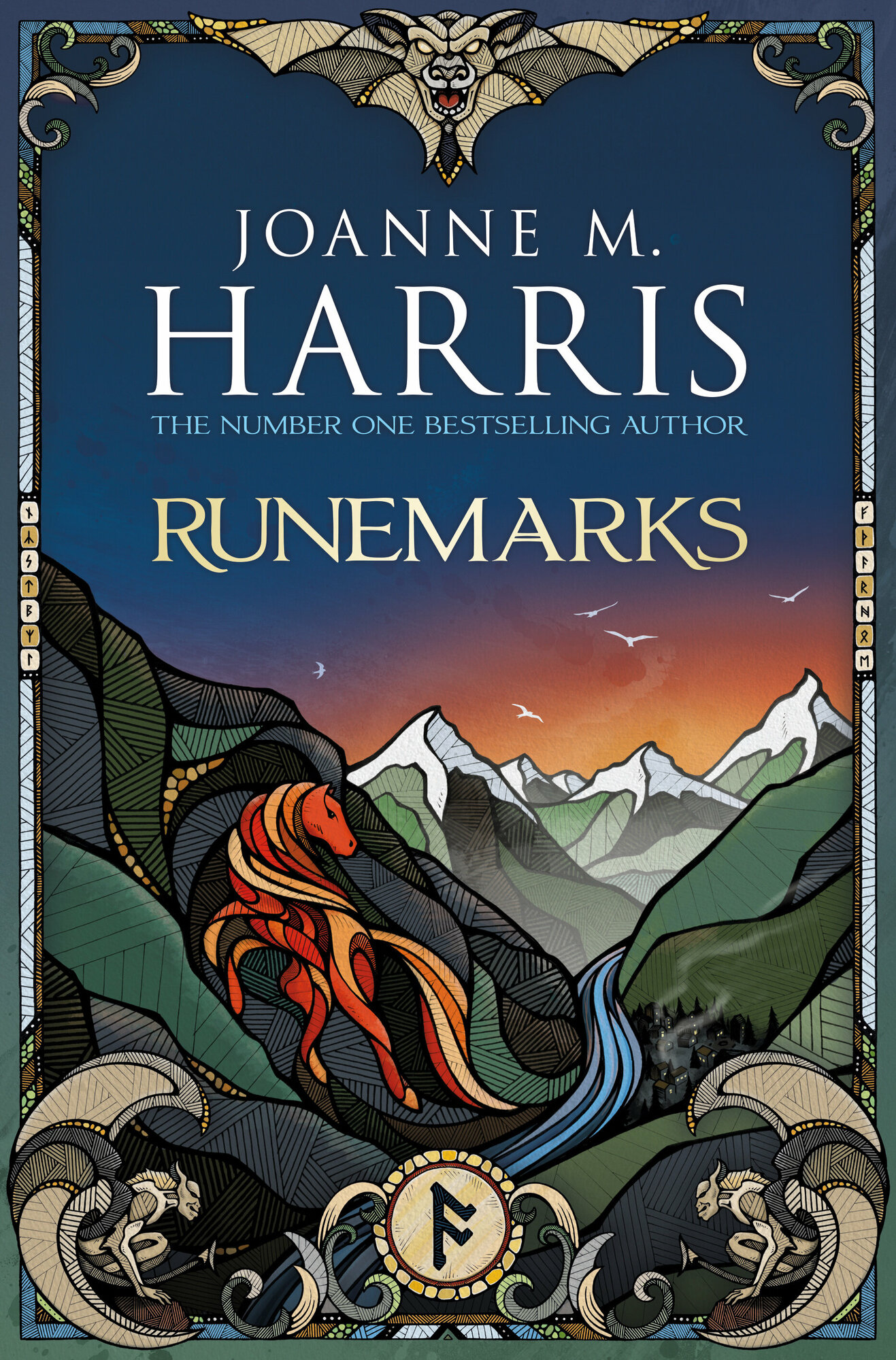 Runemarks / Harris Joanne / Книга на Английском / Рунная магия / Харрис Джоанн