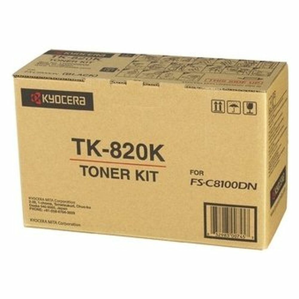 Картридж Kyocera TK-820K черный