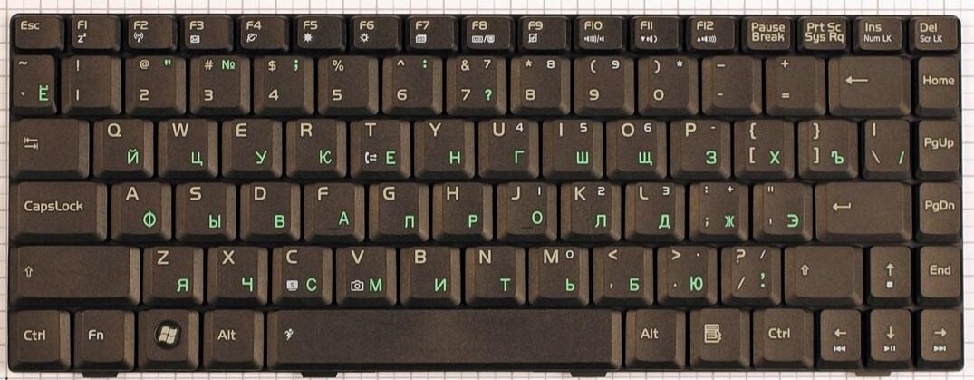 Клавиатура Asus X20