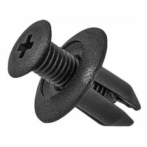 Клипсы крепежные автомобильные Hyundai, Kia, Mazda (OEM B092-51-833, 86590-28000) KJ-1042, 5 шт.