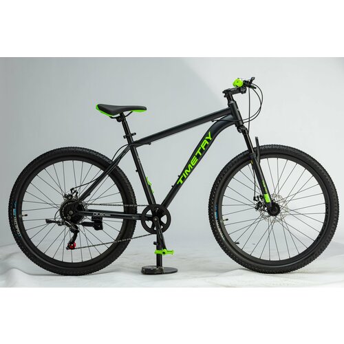 Горный велосипед TimeTry Колеса 275 7 скоростей зеленый 1800000₽