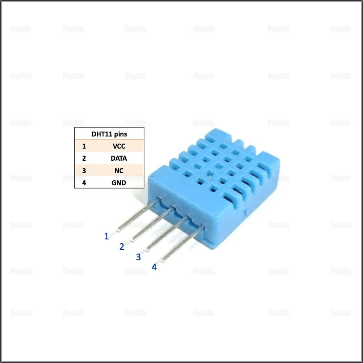 Датчик температуры и влажности DHT-11 Ардуино/Arduino DHT11