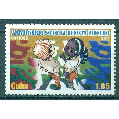 Почтовые марки Куба 2011г. 50-летие журнала Pioneer Журналисты, Дети, Журналистика MNH почтовые марки куба 1996г 50 летие юнисеф дети юнисеф mnh