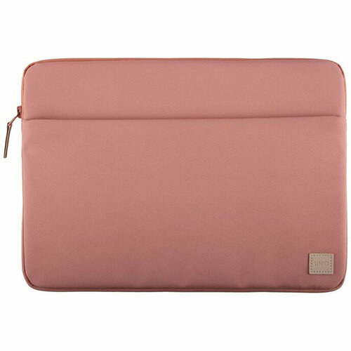 чехол для ноутбука 14 uniq vienna laptop sleeve черный Чехол Uniq Vienna RPET Fabric Laptop Sleeve (ShockSorb) для ноутбуков 14 розовый (Peach Pink)