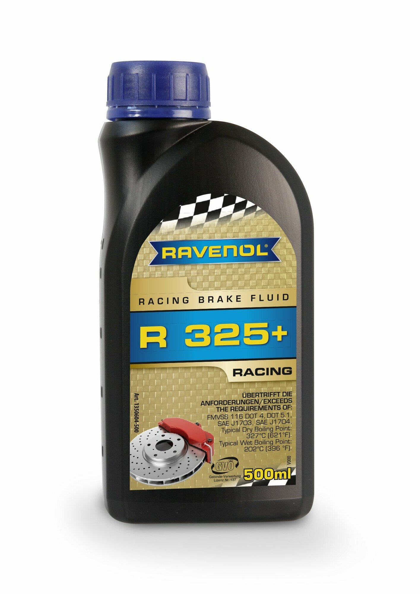 Тормозная Жидкость Ravenol Racing Brake Fluid R 325+ (0,5 Л) Ravenol 4014835817456 Ravenol арт. 4014835817456