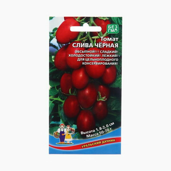 фото Семена Томат "Слива Черная", 20 шт, 3 шт.