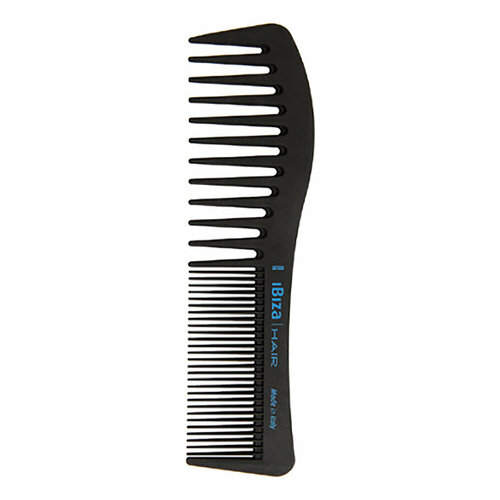 Ibiza Hair Карбоновая расческа для волос Carbon Comb Wave (волнистая)