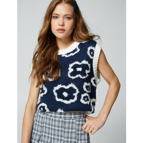 фото Жилет koton, размер s, синий