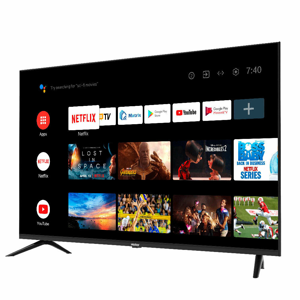 43" Телевизор Haier 43 Smart TV S1 2023 LED, HDR, HQLED — фото 13