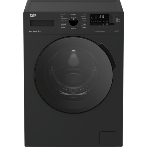 Стиральная машина Beko WSPE6H612A, anthracite