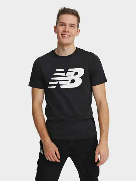 Футболка New Balance, размер X-Large, черный