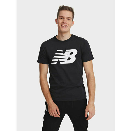 Футболка New Balance, размер X-Large, черный