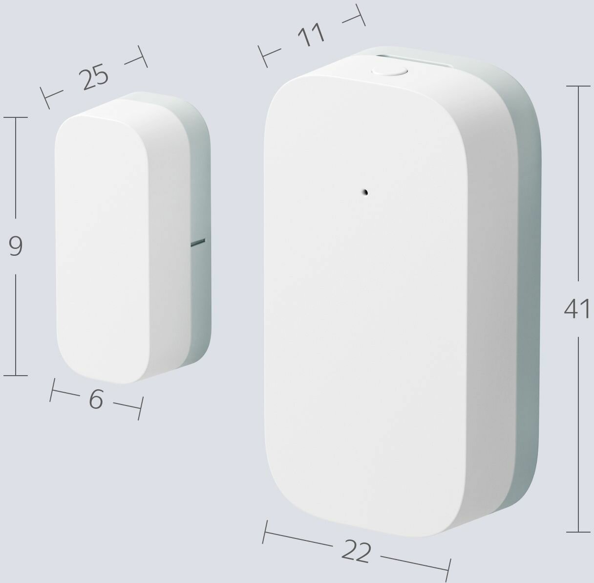 Датчик открытия двери/окна Яндекс YNDX-00520, белый — фото 1