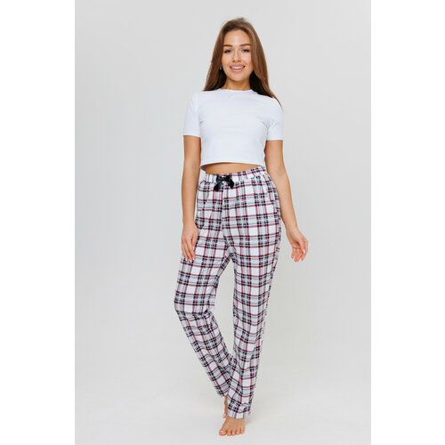 фото Брюки modellini, размер 46, белый