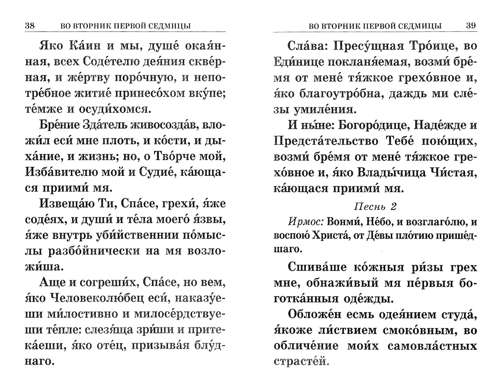 Великий покаянный канон святого Андрея Критского читаемый в Первую и Пятую неделю Великого Поста - фото №9