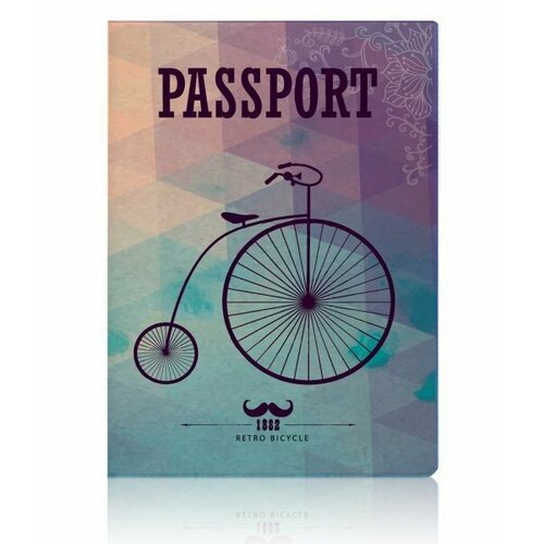 Обложка для паспорта iLikeGift, бирюзовый