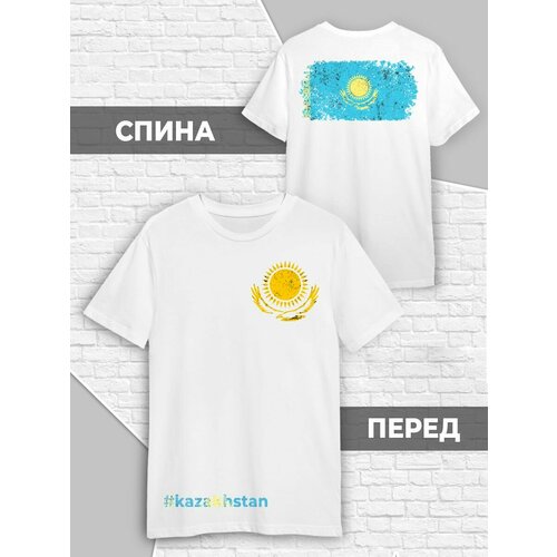 фото Футболка, размер m (46-48), белый printech