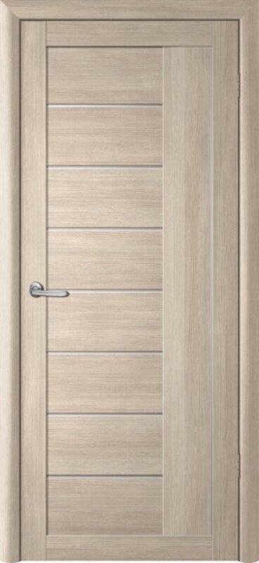 Межкомнатная дверь (дверное полотно) Albero Марсель покрытие Эко-шпон / ПО Лиственница мокко Мателюкс 80х200