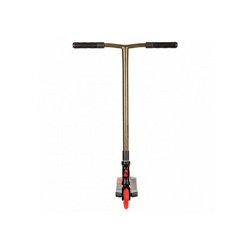 фото Самокат трюковый novatrack 100p. wolf. bgr22 pu колеса с пластик. ободом плотностью 84a, abec7, зажим 2