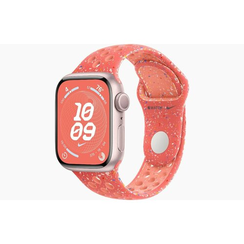 Умные часы Apple Watch S9 2023 41mm Pink Aluminium Case with Magic Ember Nike Sport Band ML MR9N3 4994000₽