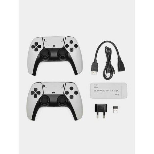 Игровая Приставка Для Телевизора Game Stick 4К M15 8-16-32 Бит беспроводная консоль для детей 2879₽