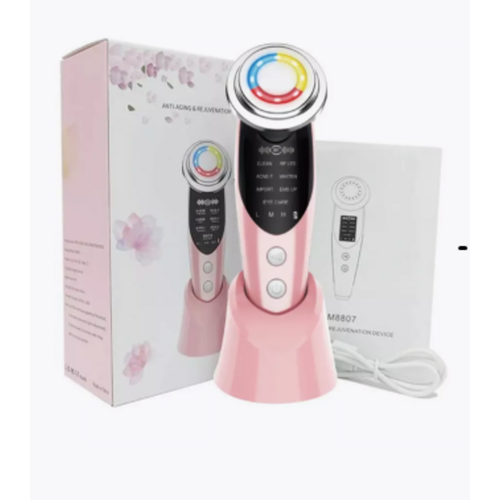 Лифтинг аппарат для лица микротоковый 7в1 розовый 119900₽