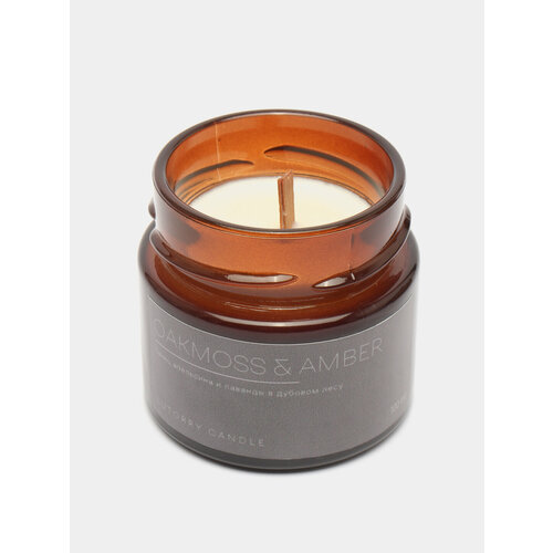 Ароматические свечи из соевого воска с деревянным фитилём 100 мл Аромат TONKA OUD 1599₽