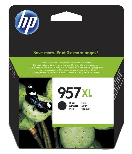 Картридж HP 957XL для HP OfficeJet 8720/8725/8730/7740 3000стр Черный L0R40AE