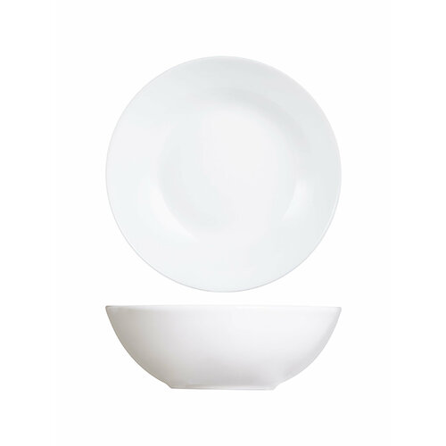 фото Тарелка глубокая arcoroc evolutions white круглая, 20 см