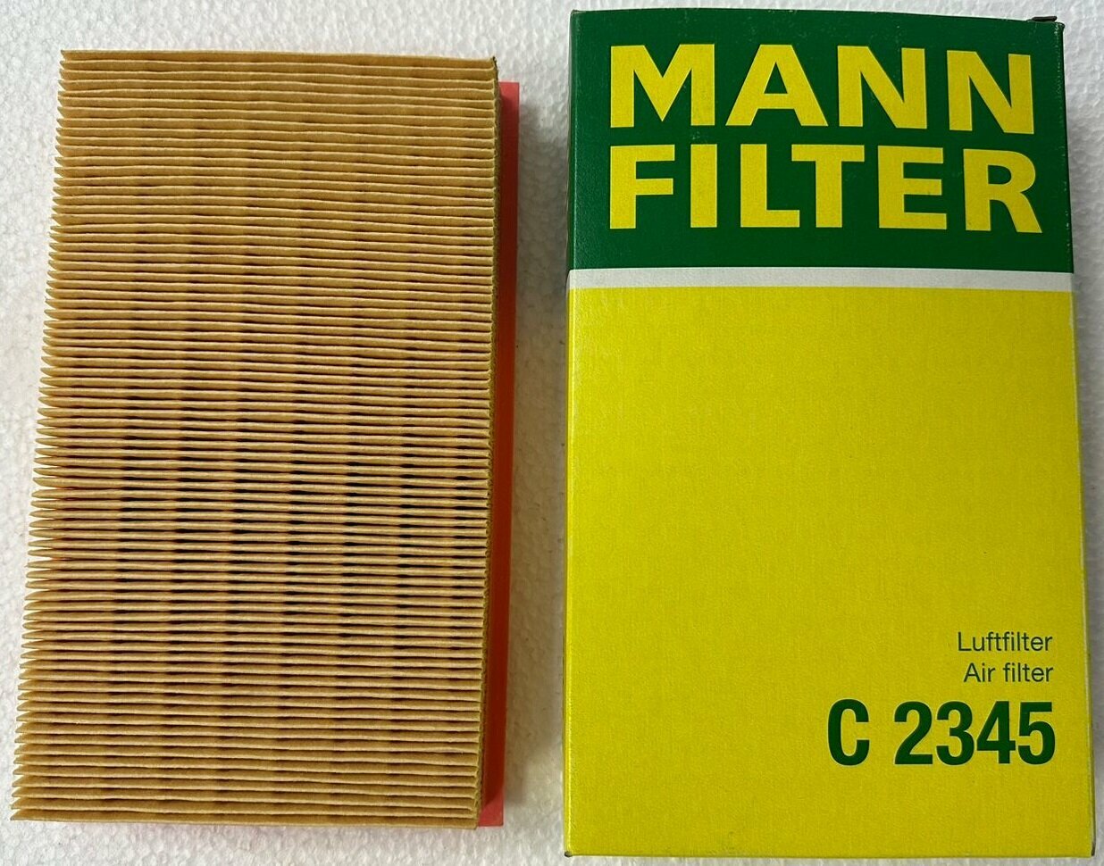 Фильтр воздушный MANN-FILTER C 2345