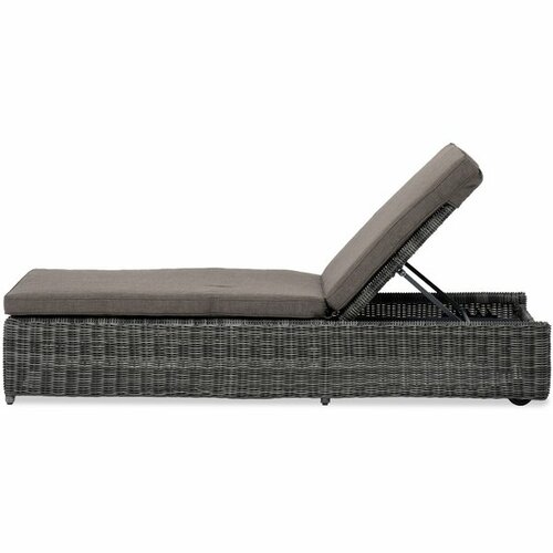 Шезлонг с подушкой цвет графит 4SIS Рим YH-L1032W-1 graphite 70406₽