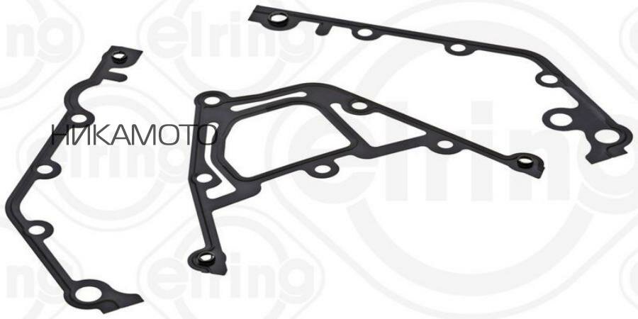 ELRING 633463 прокладка крышки передней ДВС! к-кт\ BMW E39/E38 3.5 M62 96>